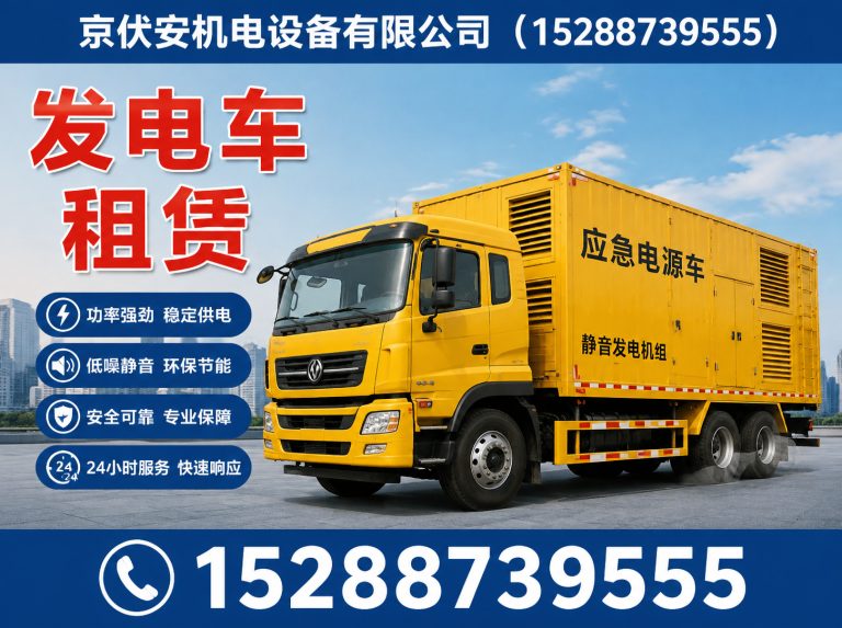 盐城发电车出租展示图